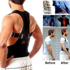 Posture Corrector for Men and Women - Upper Back Straightener Brace, Clavicle Support Adjustable Device for Thoracic Kyphosis and Providing Shoulder - Neck Pain Relief